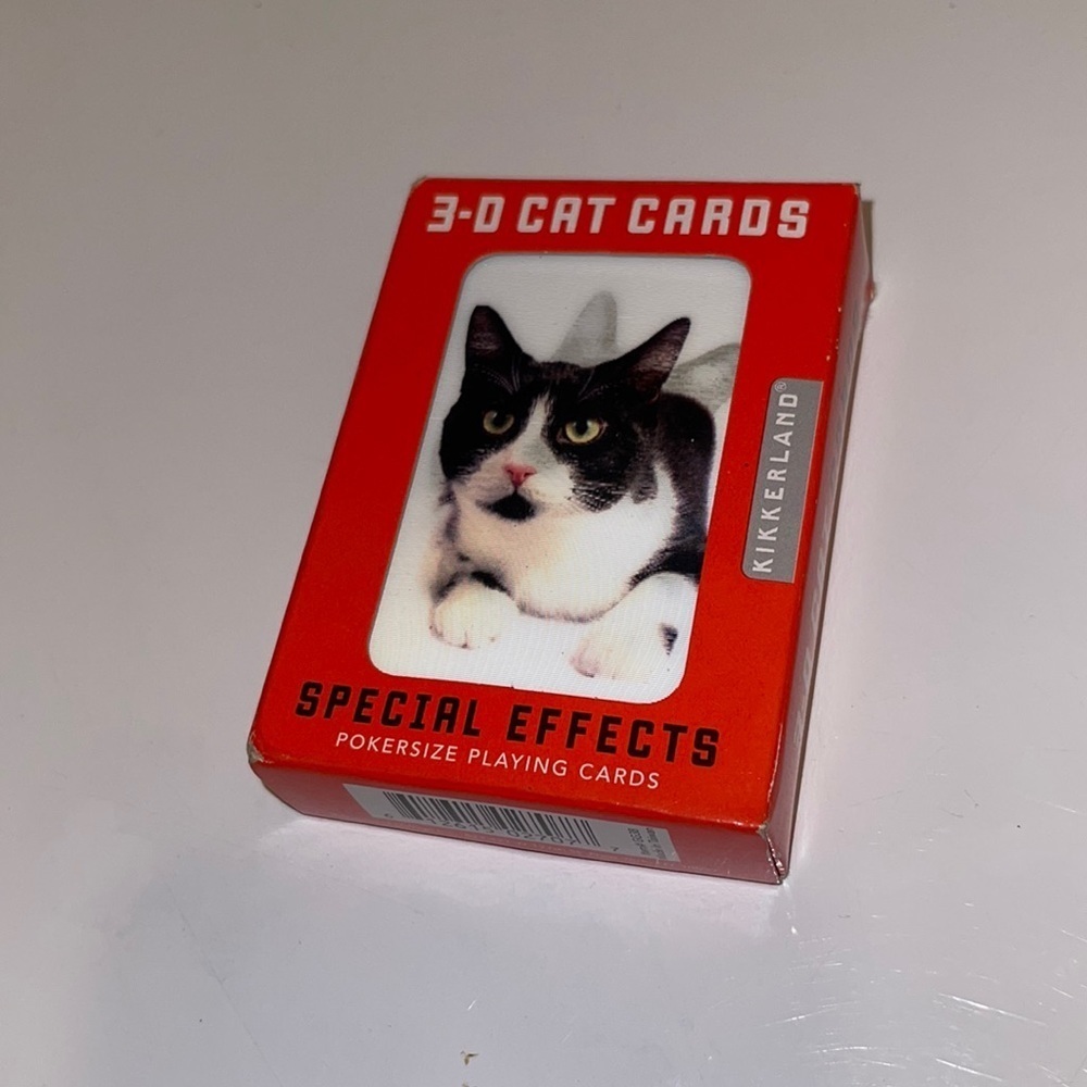 Kikkerland 3D Cat Card